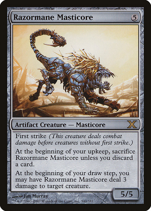 Razormane Masticore - Tenth Edition