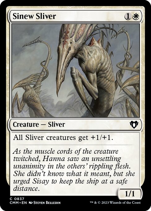 Sinew Sliver - Commander Masters