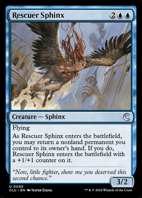 Rescuer Sphinx - Ravnica: Clue Edition