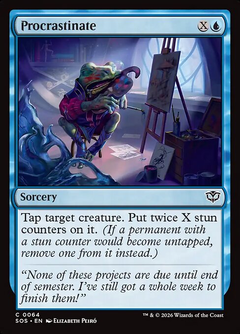 Procrastinate - Secrets of Strixhaven