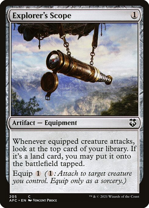 Explorer's Scope - Forgotten Realms Commander