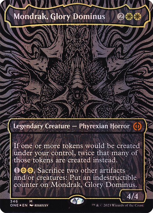 Mondrak, Glory Dominus - Phyrexia: All Will Be One - Oil Slick