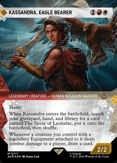 Kassandra, Eagle Bearer - Assassin's Creed - Textured Foil