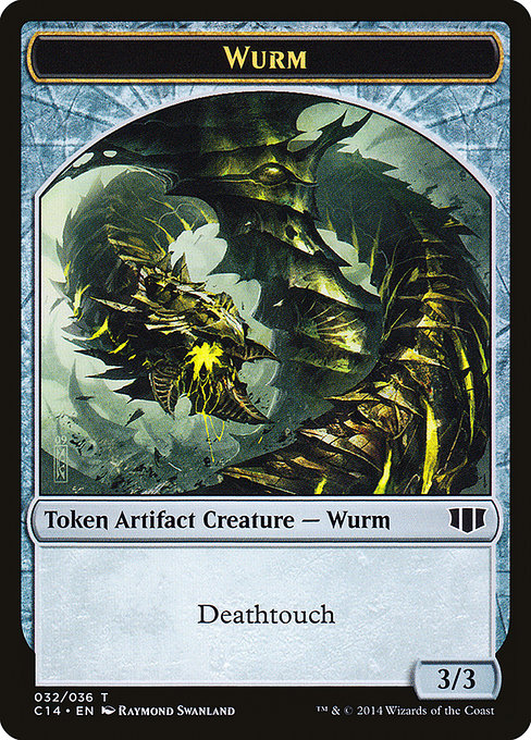 Wurm - Commander 2014 Tokens