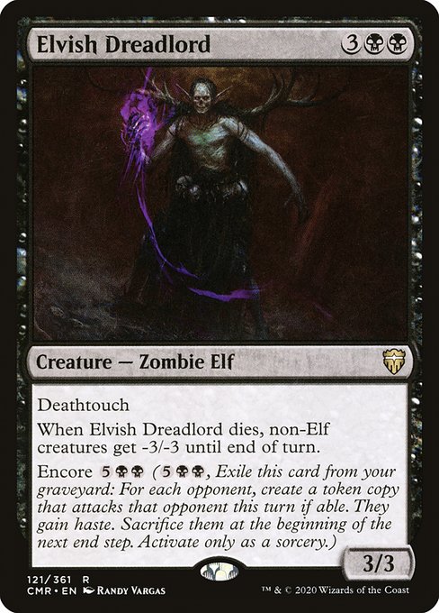 Elvish Dreadlord - Commander Legends