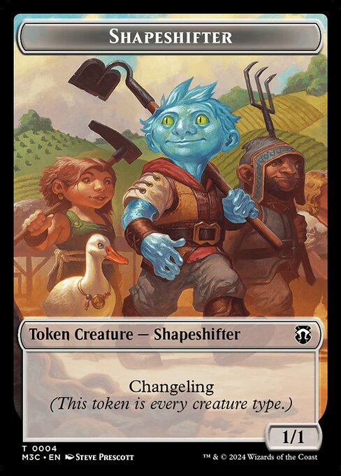 Shapeshifter - Modern Horizons 3 Commander Tokens