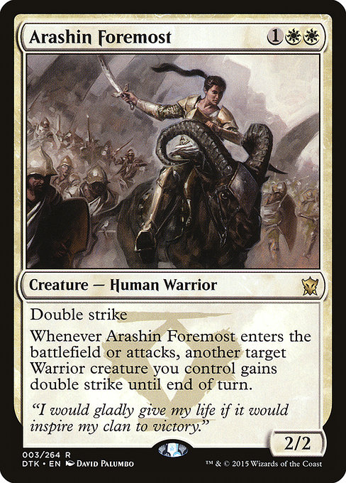 Arashin Foremost - Dragons of Tarkir