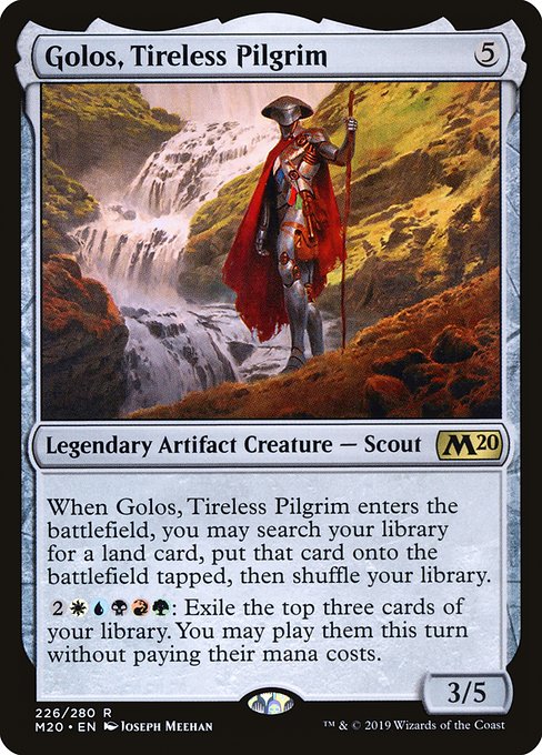 Golos, Tireless Pilgrim - Core Set 2020