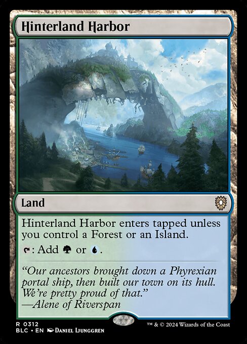 Hinterland Harbor - Bloomburrow Commander