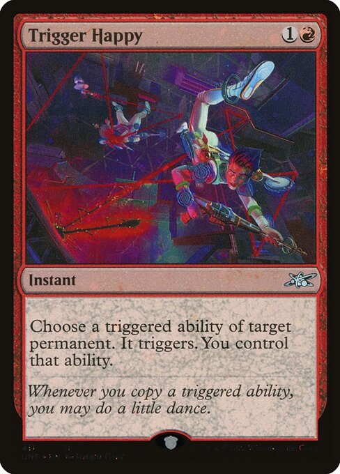 Trigger Happy - Unfinity - Galaxy Foil