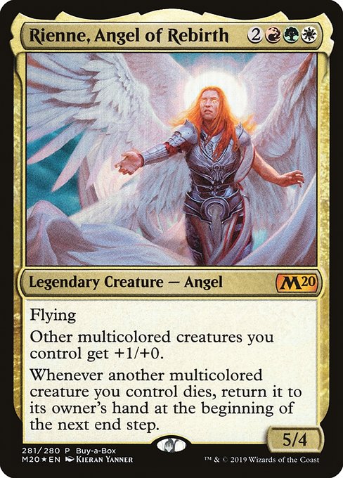 Rienne, Angel of Rebirth - Core Set 2020 - Promo Foil