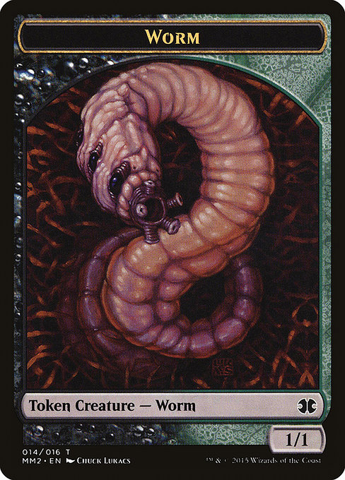 Worm - Modern Masters 2015 Tokens