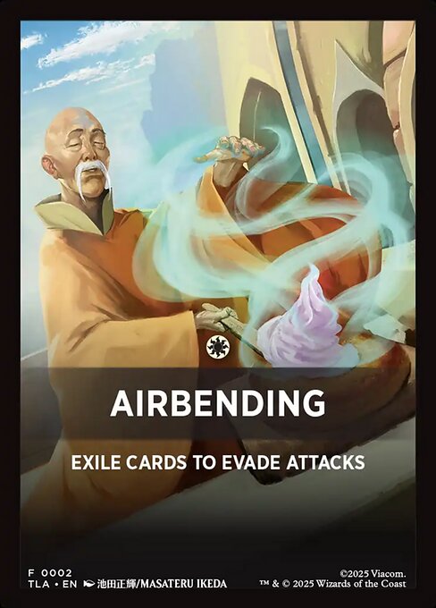 Airbending - Avatar: The Last Airbender Jumpstart Front Cards