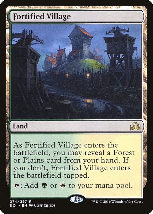 Fortified Village - Shadows over Innistrad