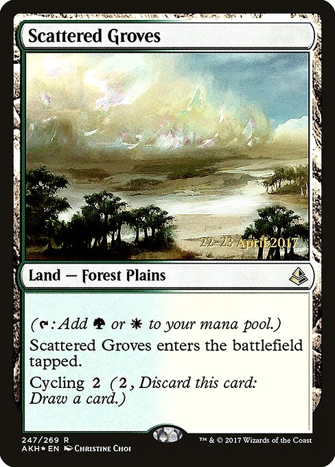 Scattered Groves - Amonkhet Promos - Promo Foil