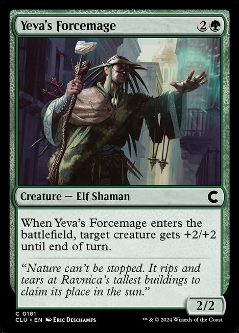 Yeva's Forcemage - Ravnica: Clue Edition