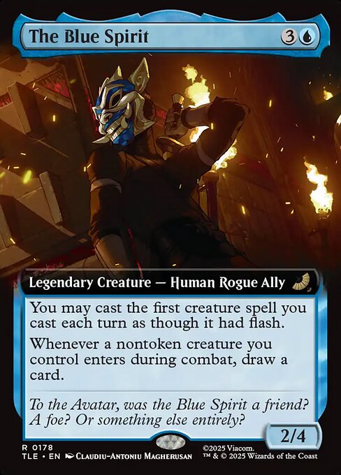 The Blue Spirit - Avatar: The Last Airbender Eternal - Extended Art