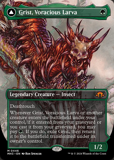 Grist, Voracious Larva // Grist, the Plague Swarm - Modern Horizons 3