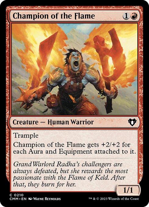 Champion of the Flame - Commander Masters