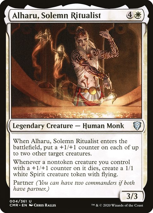 Alharu, Solemn Ritualist - Commander Legends