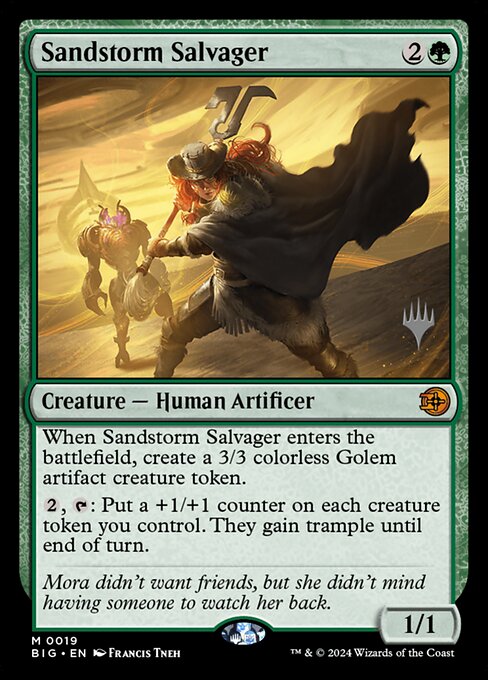 Sandstorm Salvager - The Big Score Promos