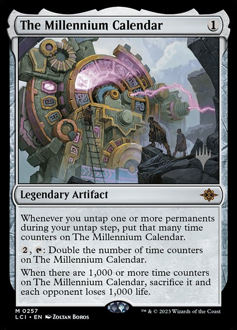 The Millennium Calendar - The Lost Caverns of Ixalan Promos