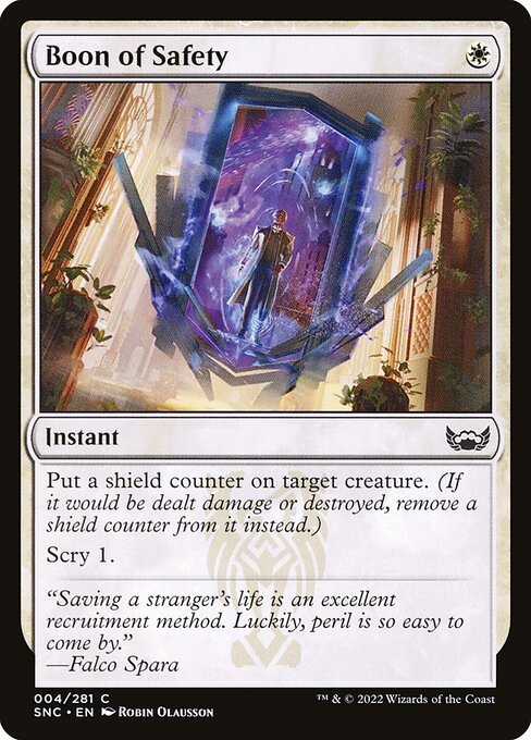 Boon of Safety - Streets of New Capenna