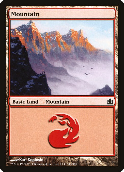 Mountain - Commander 2011