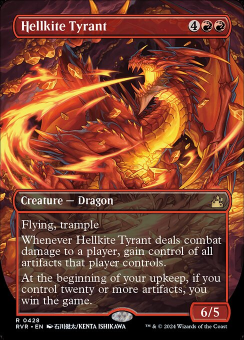 Hellkite Tyrant - Ravnica Remastered