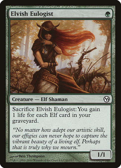 Elvish Eulogist - Duels of the Planeswalkers