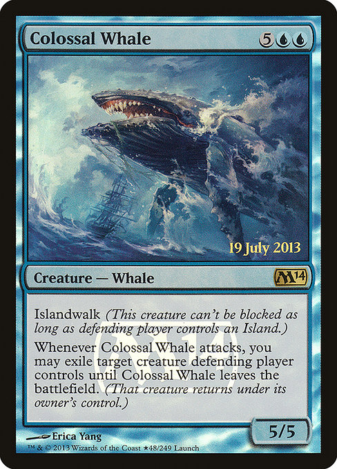 Colossal Whale - Magic 2014 Promos - Promo Foil
