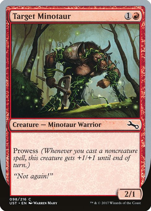 Target Minotaur - Unstable