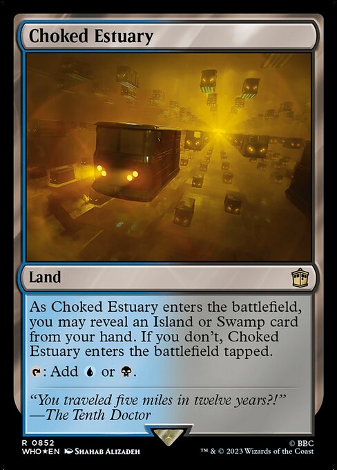 Choked Estuary - Doctor Who - Surge Foil