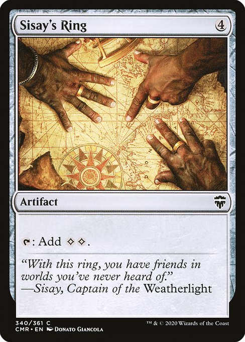 Sisay's Ring - Commander Legends