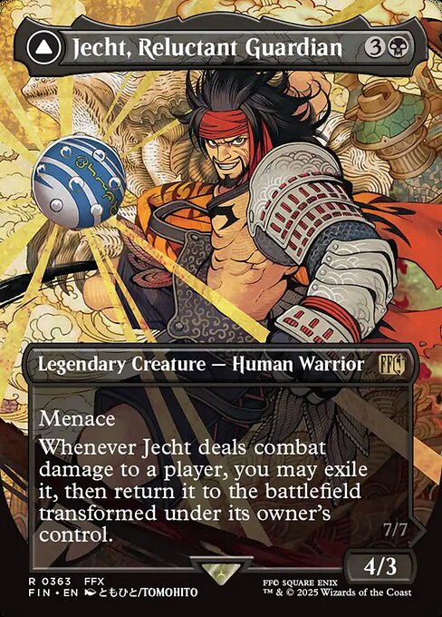 Jecht, Reluctant Guardian // Braska's Final Aeon - Final Fantasy - Borderless
