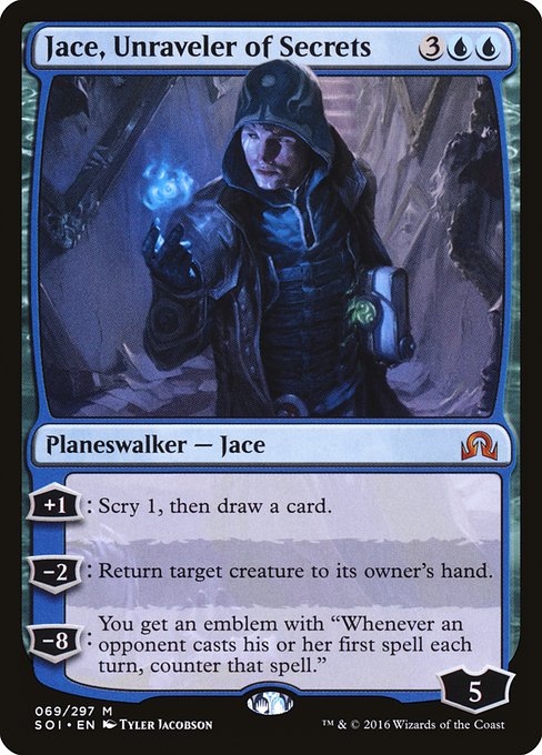 Jace, Unraveler of Secrets - Shadows over Innistrad