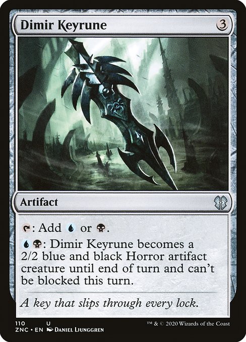 Dimir Keyrune - Zendikar Rising Commander