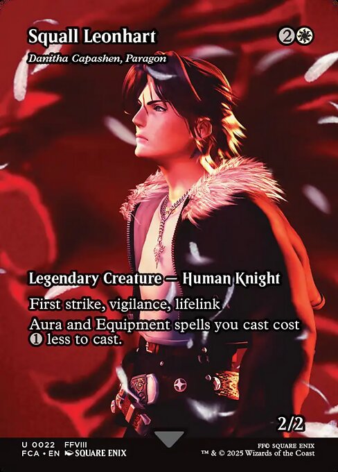 Squall Leonhart (Danitha Capashen, Paragon) - Final Fantasy: Through the Ages - Borderless