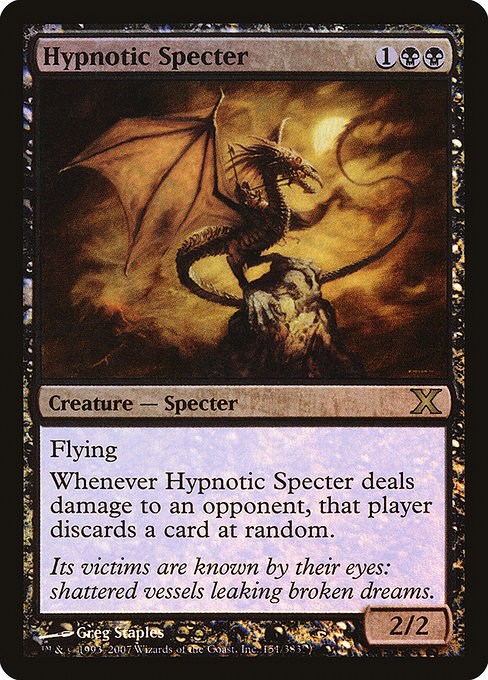 Hypnotic Specter - Tenth Edition - Promo Foil