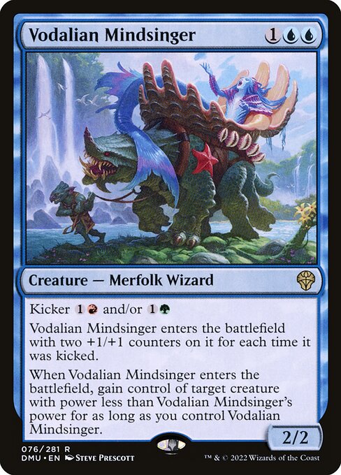 Vodalian Mindsinger - Dominaria United