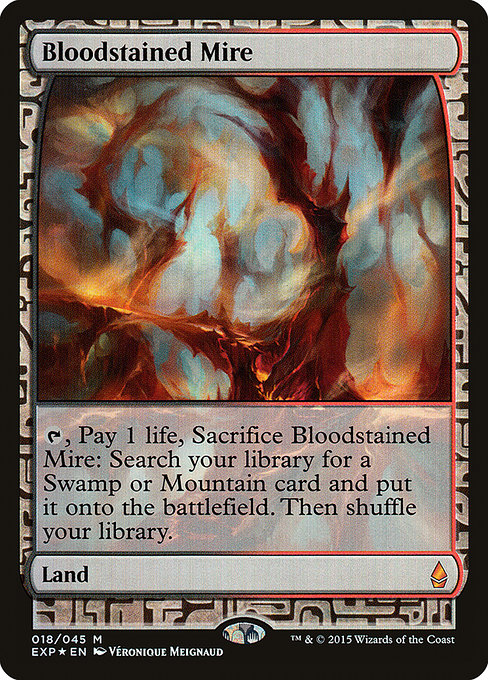 Bloodstained Mire - Zendikar Expeditions - Promo Foil