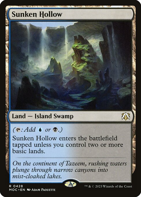 Sunken Hollow - March of the Machine Commander