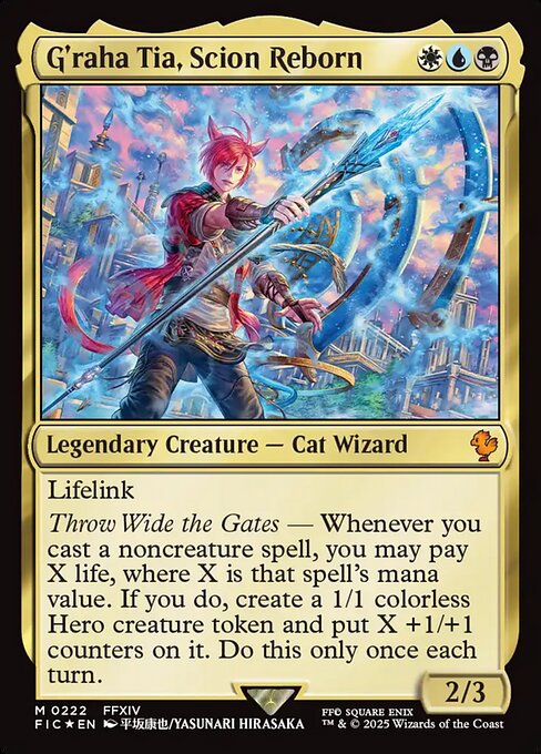 G'raha Tia, Scion Reborn - Final Fantasy Commander - Surge Foil