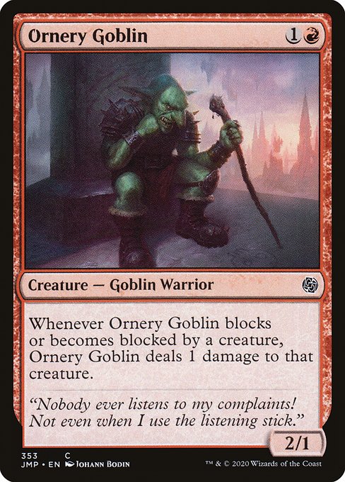 Ornery Goblin - Jumpstart