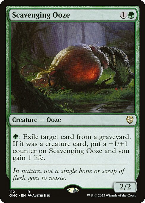 Scavenging Ooze - Phyrexia: All Will Be One Commander