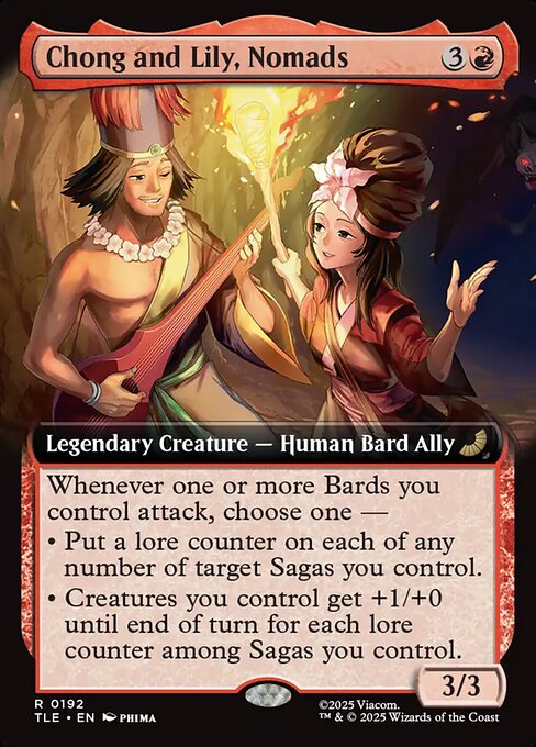 Chong and Lily, Nomads - Avatar: The Last Airbender Eternal - Extended Art