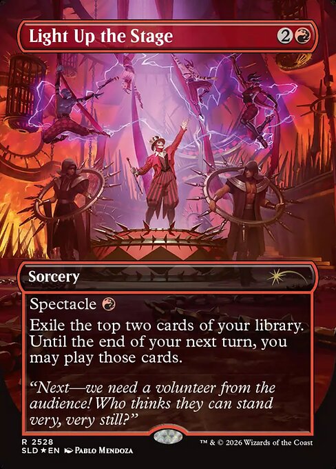 Light Up the Stage - Secret Lair Drop - Borderless