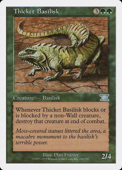 Thicket Basilisk - Classic Sixth Edition