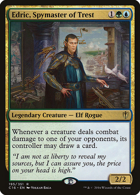 Edric, Spymaster of Trest - Commander 2016