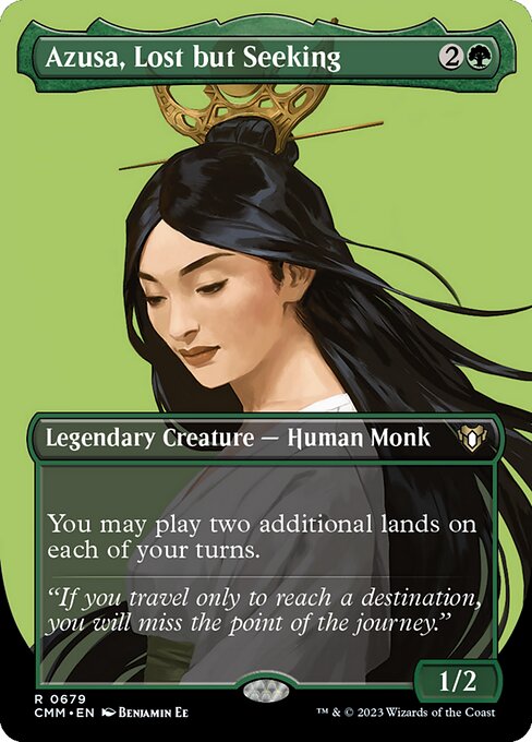 Azusa, Lost but Seeking - Commander Masters